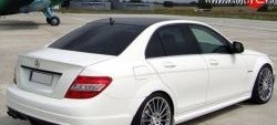 2 269 р. Лип спойлер M-VRS Mercedes-Benz C-Class W204 дорестайлинг седан (2007-2011) (Неокрашенный)  с доставкой в г. Санкт‑Петербург. Увеличить фотографию 3