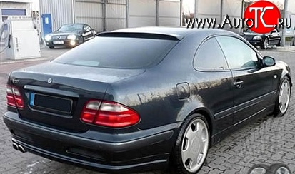 4 749 р. Козырёк на заднее стекло LORINSER Mercedes-Benz CLK class W208 (1997-2002) (Неокрашенный)  с доставкой в г. Санкт‑Петербург