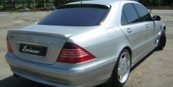 1 549 р. Козырёк на заднее лобовое стекло Lorinser  Mercedes-Benz E-Class  W211 (2002-2009) дорестайлинг седан, рестайлинг седан  с доставкой в г. Санкт‑Петербург. Увеличить фотографию 1