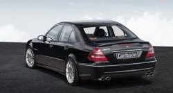 9 799 р. Пороги накладки Carlsson Mercedes-Benz E-Class W211 дорестайлинг седан (2002-2006) (Неокрашенные)  с доставкой в г. Санкт‑Петербург. Увеличить фотографию 4