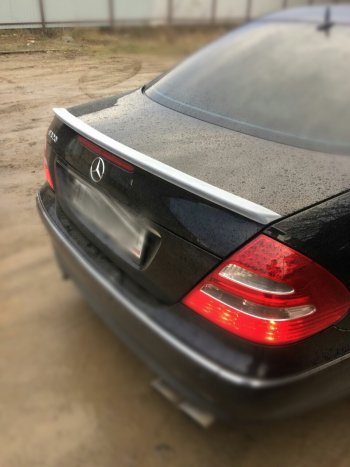 3 399 р. Лип спойлер АВТОКРАТ  Mercedes-Benz E-Class  W211 (2002-2009) дорестайлинг седан, рестайлинг седан (Неокрашенный)  с доставкой в г. Санкт‑Петербург. Увеличить фотографию 2