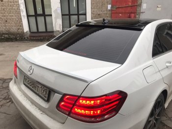 3 399 р. Козырек на заднее стекло АВТОКРАТ  Mercedes-Benz E-Class  W212 (2009-2017) дорестайлинг седан, рестайлинг седан (Неокрашенный)  с доставкой в г. Санкт‑Петербург. Увеличить фотографию 1