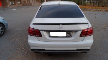 3 399 р. Лип спойлер АВТОКРАТ AMG  Mercedes-Benz E-Class  W212 (2009-2017) дорестайлинг седан, рестайлинг седан (Неокрашенный)  с доставкой в г. Санкт‑Петербург. Увеличить фотографию 4