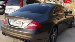 7 199 р. Лип спойлер AMG Mercedes-Benz CLS class C219 (2004-2011) (Неокрашенный)  с доставкой в г. Санкт‑Петербург. Увеличить фотографию 2