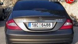 7 199 р. Лип спойлер AMG Mercedes-Benz CLS class C219 (2004-2011) (Неокрашенный)  с доставкой в г. Санкт‑Петербург. Увеличить фотографию 3