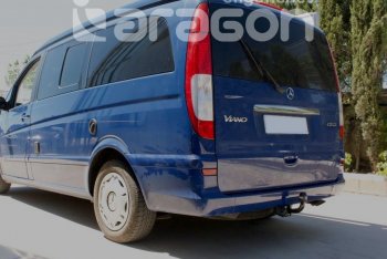 22 699 р. Фаркоп Aragon. (шар A) Mercedes-Benz Vito W639 дорестайлинг (2003-2010)  с доставкой в г. Санкт‑Петербург. Увеличить фотографию 7