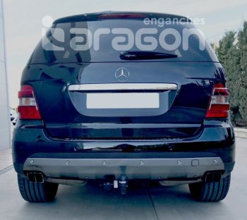 22 699 р. Фаркоп Aragon. (шар A) Mercedes-Benz GL class X166 дорестайлинг (2012-2016)  с доставкой в г. Санкт‑Петербург. Увеличить фотографию 2