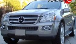 17 299 р. Комплект накладок на колёсные арки AMG Mercedes-Benz GL class X164 дорестайлинг (2006-2009) (Неокрашенные)  с доставкой в г. Санкт‑Петербург. Увеличить фотографию 2