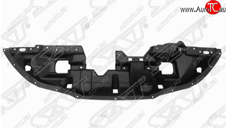 1 439 р. Защита двигателя (пыльник) SAT Mitsubishi ASX дорестайлинг (2010-2012) (Передняя)  с доставкой в г. Санкт‑Петербург