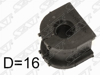 135 р. Резиновая втулка заднего стабилизатора (D=16) SAT Mitsubishi ASX дорестайлинг (2010-2012)  с доставкой в г. Санкт‑Петербург. Увеличить фотографию 1