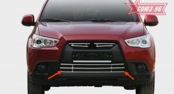 5 579 р. Декоративный элемент воздухозаборника Souz-96 (d16) Mitsubishi ASX дорестайлинг (2010-2012)  с доставкой в г. Санкт‑Петербург. Увеличить фотографию 1