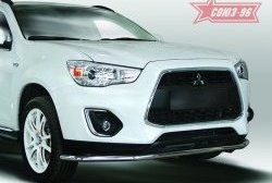 Защита переднего бампера (d42) Souz-96 Mitsubishi ASX 1-ый рестайлинг (2013-2016)