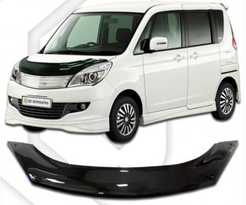 Дефлектор капота CA-Plastic Mitsubishi Delica D:2 1 (2011-2015)