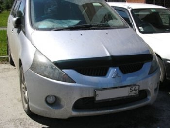 Дефлектор капота SIM Mitsubishi Grandis (2003-2009)