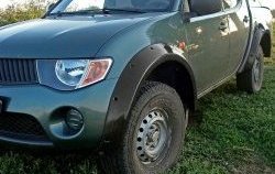 Расширители арок RA (комплект, 90 мм, Standart) Mitsubishi (Митсубиси) L200 (л) ( 4,  5 KK,KL) (2006-2022) 4, 5 KK,KL  дорестайлинг, рестайлинг  (Поверхность шагрень)