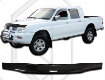 Дефлектор капота CA-Plastic Mitsubishi L200 3 K74T рестайлинг (2005-2006)