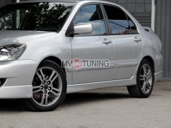 5 249 р. Пороги накладки Sport 2.0  Mitsubishi Lancer  9 (2003-2009) 1-ый рестайлинг седан, 2-ой рестайлинг седан (Неокрашенные)  с доставкой в г. Санкт‑Петербург. Увеличить фотографию 5