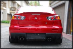 4 149 р. Лип спойлер DUCKBILL Mitsubishi Lancer 10 седан дорестайлинг (2007-2010) (Неокрашенный)  с доставкой в г. Санкт‑Петербург. Увеличить фотографию 3