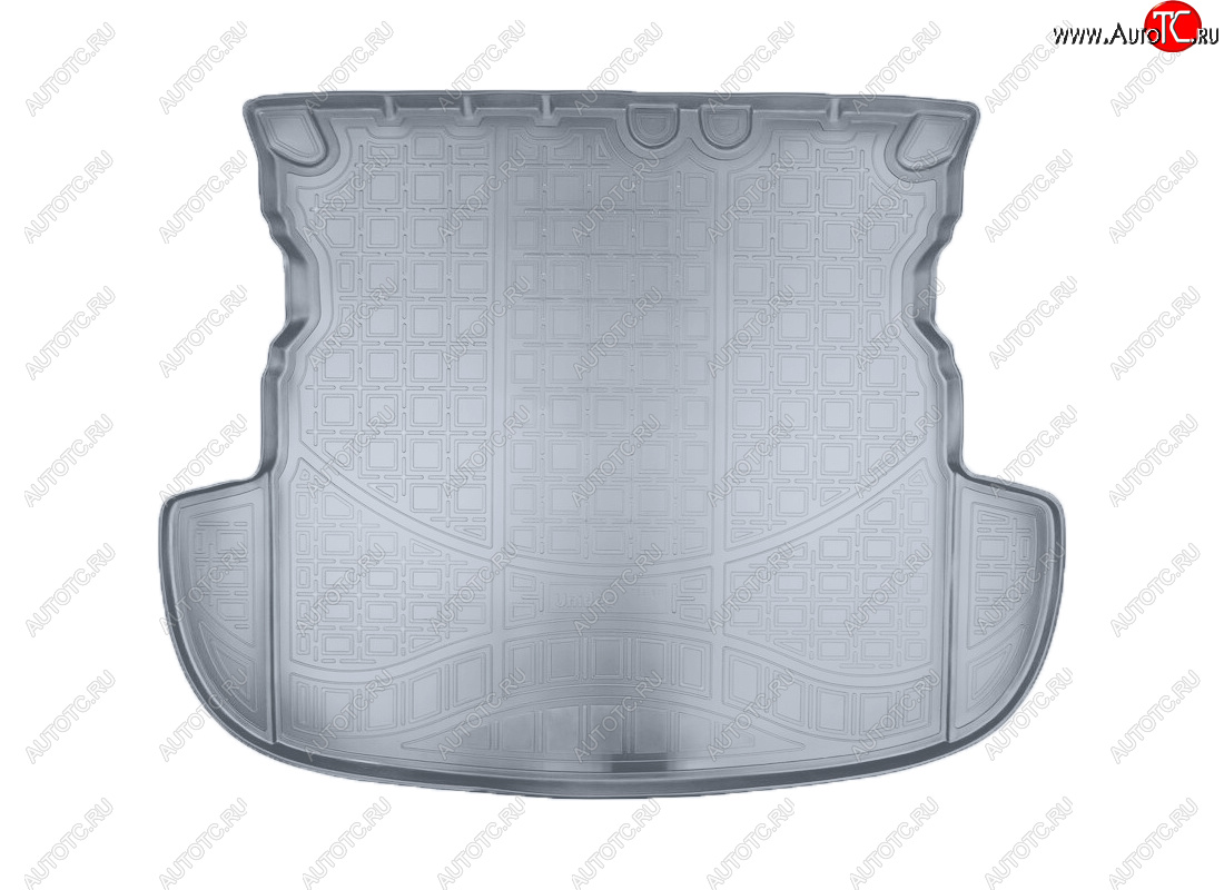 2 079 р. Коврик багажника Norplast Unidec (без органайзера)  Mitsubishi Outlander  GF (2012-2024) дорестайлинг, 1-ый рестайлинг, 2-ой рестайлинг, 3-ий рестайлинг (Цвет: серый)  с доставкой в г. Санкт‑Петербург
