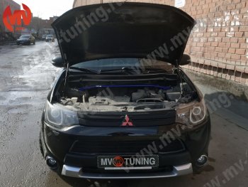 3 189 р. Растяжка (распорка) передних стоек MV-Tuning Mitsubishi Outlander GF 3-ий рестайлинг (2018-2022)  с доставкой в г. Санкт‑Петербург. Увеличить фотографию 5