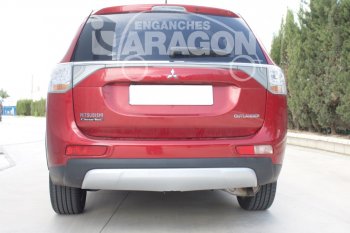 22 699 р. Фаркоп Aragon.(шар V) Mitsubishi Outlander GF 2-ой рестайлинг (2015-2018)  с доставкой в г. Санкт‑Петербург. Увеличить фотографию 5