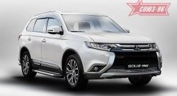 Декоративный элемент воздухозаборника Souz-96 (d10) Mitsubishi Outlander GF 2-ой рестайлинг (2015-2018)