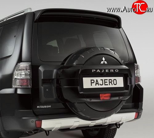 3 399 р. Чехол (кожух) запасного колеса Стандартный  Mitsubishi Pajero ( 4 V90,  4 V80) (2006-2015) дорестайлинг, дорестайлинг, 1-ый рестайлинг, 3 дв. 1-ый рестайлинг (Неокрашенный)  с доставкой в г. Санкт‑Петербург