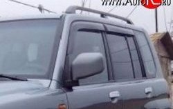 999 р. Комплект дефлекторов окон (ветровиков) 4 шт. (5 дверей) Russtal  Mitsubishi Pajero iO (1998-2007)  с доставкой в г. Санкт‑Петербург. Увеличить фотографию 1