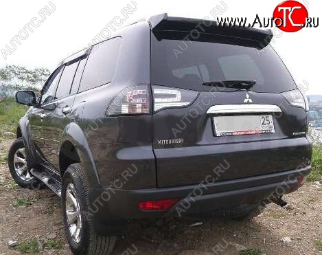 9 049 р. Спойлер CT Mitsubishi Pajero Sport PB рестайлинг (2013-2017) (Неокрашенный)  с доставкой в г. Санкт‑Петербург