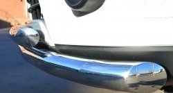 10 899 р. Защита переднего бампера (2 трубыØ63 мм, нержавейка) Russtal  Mitsubishi Pajero Sport  3 PB (2013-2017)  с доставкой в г. Санкт‑Петербург. Увеличить фотографию 3