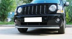 8 249 р. Одинарная защита переднего бампера Russtal 42 мм  Jeep Liberty  KJ (2001-2007) дорестайлинг, рестайлинг  с доставкой в г. Санкт‑Петербург. Увеличить фотографию 1