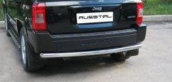 12 349 р. Защита заднего бампера (Ø76 мм, нержавейка) Russtal Jeep Liberty KJ дорестайлинг (2001-2004)  с доставкой в г. Санкт‑Петербург. Увеличить фотографию 3