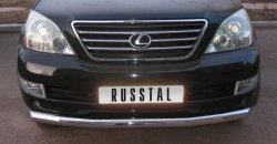 19 399 р. Одинарная защита переднего бампера Russtal 76 мм  Lexus GX470  J120 (2002-2007) дорестайлинг  с доставкой в г. Санкт‑Петербург. Увеличить фотографию 2