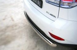 17 699 р. Защита заднего бампера (Ø76 мм, нержавейка) SLITKOFF Lexus RX270 AL10 дорестайлинг (2010-2012)  с доставкой в г. Санкт‑Петербург. Увеличить фотографию 3