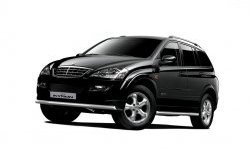 4 299 р. Защита порогов из трубы Ø63 Petroil Tuning SSANGYONG Kyron дорестайлинг (2005-2007) (Нержавеющая полированная сталь)  с доставкой в г. Санкт‑Петербург. Увеличить фотографию 1