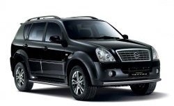 6 599 р. Одинарная защита переднего бампера Petroil Tuning диаметром 63 мм SSANGYONG Rexton Y250 (2006-2012)  с доставкой в г. Санкт‑Петербург. Увеличить фотографию 2