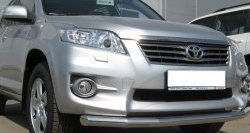 10 349 р. Одинарная защита переднего бампера Russtal 63 мм Toyota RAV4 XA30 5 дв. 2-ой рестайлинг (2010-2013)  с доставкой в г. Санкт‑Петербург. Увеличить фотографию 1