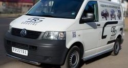 12 549 р. Одинарная защита переднего бампера Russtal диаметром 63 мм Volkswagen Transporter T5 дорестайлинг (2003-2009)  с доставкой в г. Санкт‑Петербург. Увеличить фотографию 4