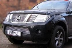 6 799 р. Декоративная вставка решетки радиатора Berkut Nissan Pathfinder R51 рестайлинг (2009-2014)  с доставкой в г. Санкт‑Петербург. Увеличить фотографию 1