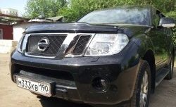 2 879 р. Сетка в решетку радиатора Russtal  Nissan Pathfinder  R51 (2009-2014) рестайлинг (черная)  с доставкой в г. Санкт‑Петербург. Увеличить фотографию 3