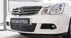 1 799 р. Защитная сетка решетки переднего бампера РА  Nissan Almera  седан (2012-2019)  с доставкой в г. Санкт‑Петербург. Увеличить фотографию 1