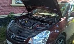 2 199 р. Газовые упоры капота Berkut  Nissan Almera  G15 (2012-2019) седан  с доставкой в г. Санкт‑Петербург. Увеличить фотографию 1