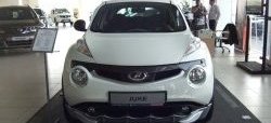 5 249 р. Решётка радиатора Impul Nissan Juke 1 YF15 дорестайлинг (2010-2014) (Неокрашенная)  с доставкой в г. Санкт‑Петербург. Увеличить фотографию 13