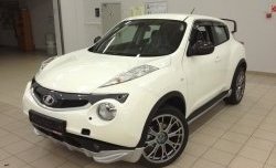 5 249 р. Решётка радиатора Impul Nissan Juke 1 YF15 дорестайлинг (2010-2014) (Неокрашенная)  с доставкой в г. Санкт‑Петербург. Увеличить фотографию 4