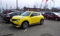 5 249 р. Решётка радиатора Impul Nissan Juke 1 YF15 дорестайлинг (2010-2014) (Неокрашенная)  с доставкой в г. Санкт‑Петербург. Увеличить фотографию 8