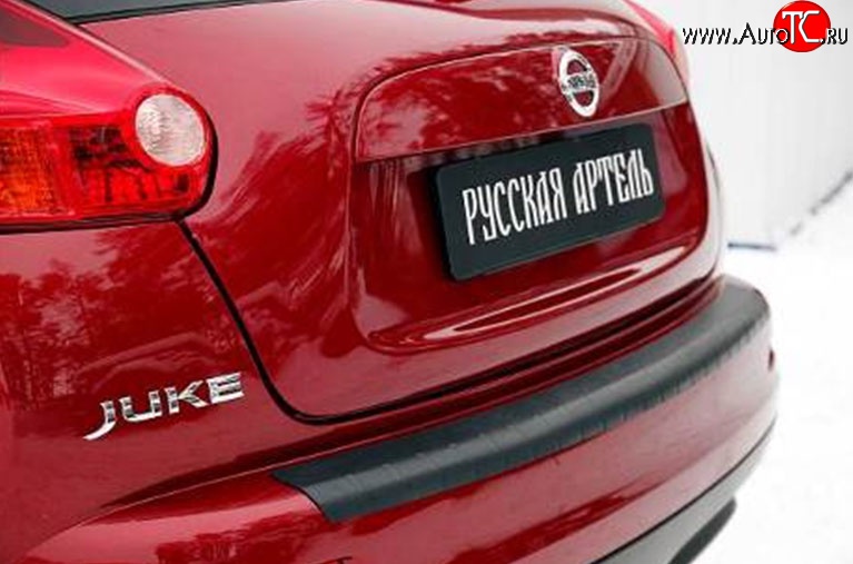 1 499 р. Накладка RA на задний бампер  Nissan Juke  1 YF15 (2010-2014) дорестайлинг  с доставкой в г. Санкт‑Петербург