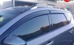 2 499 р. Дефлекторы окон (ветровики) Novline 4 шт  Nissan Murano  2 Z51 (2008-2016) дорестайлинг, рестайлинг  с доставкой в г. Санкт‑Петербург. Увеличить фотографию 1