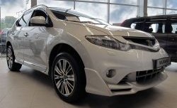 22 749 р. Комплект порогов Impul  Nissan Murano  2 Z51 (2010-2016) рестайлинг (Неокрашенные)  с доставкой в г. Санкт‑Петербург. Увеличить фотографию 2