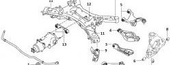 559 р. Полиуретановая втулка стабилизатора задней подвески Точка Опоры  Nissan Murano  2 Z51 - Teana  2 J32  с доставкой в г. Санкт‑Петербург. Увеличить фотографию 2