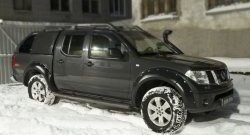 20 649 р. Накладки на колёсные арки RA  Nissan Navara  2 D40 (2010-2016) рестайлинг (Глянец (под покраску), Неокрашенные)  с доставкой в г. Санкт‑Петербург. Увеличить фотографию 2